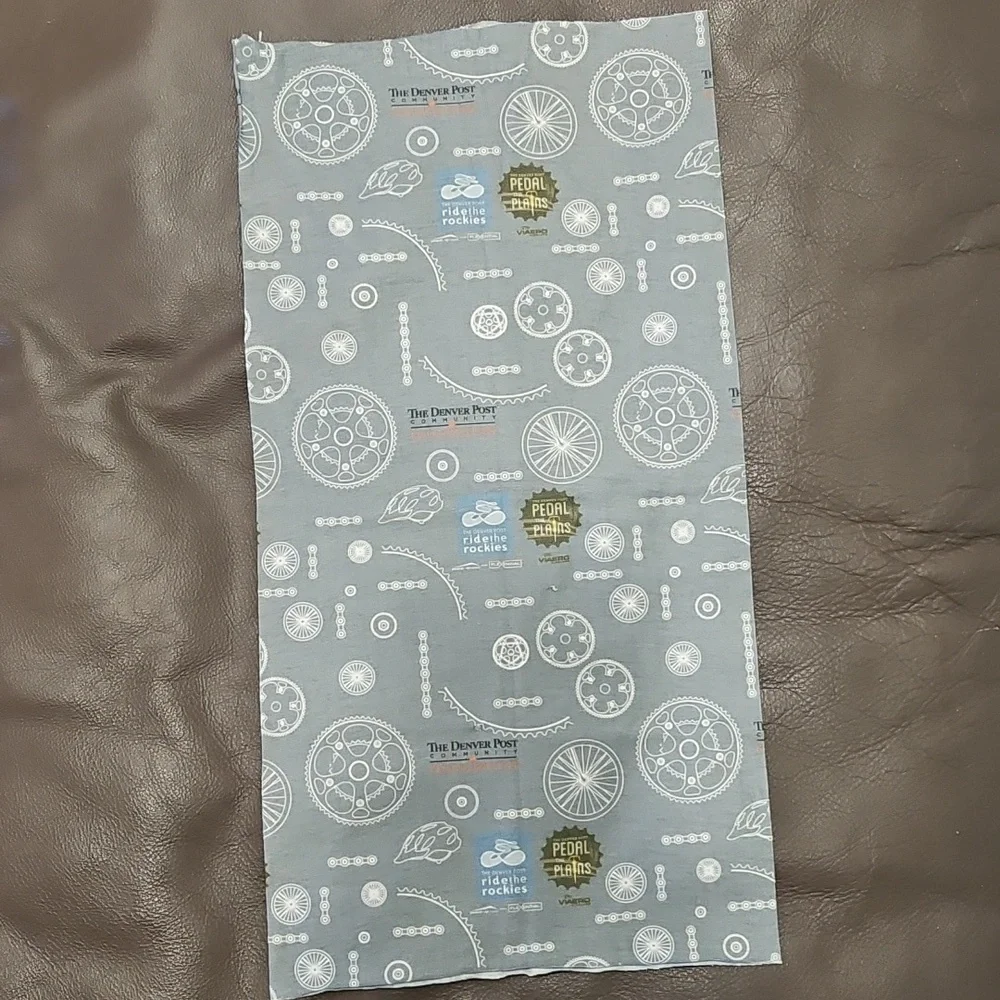 Ride The Rockies Grey Neck Buff, Scarf